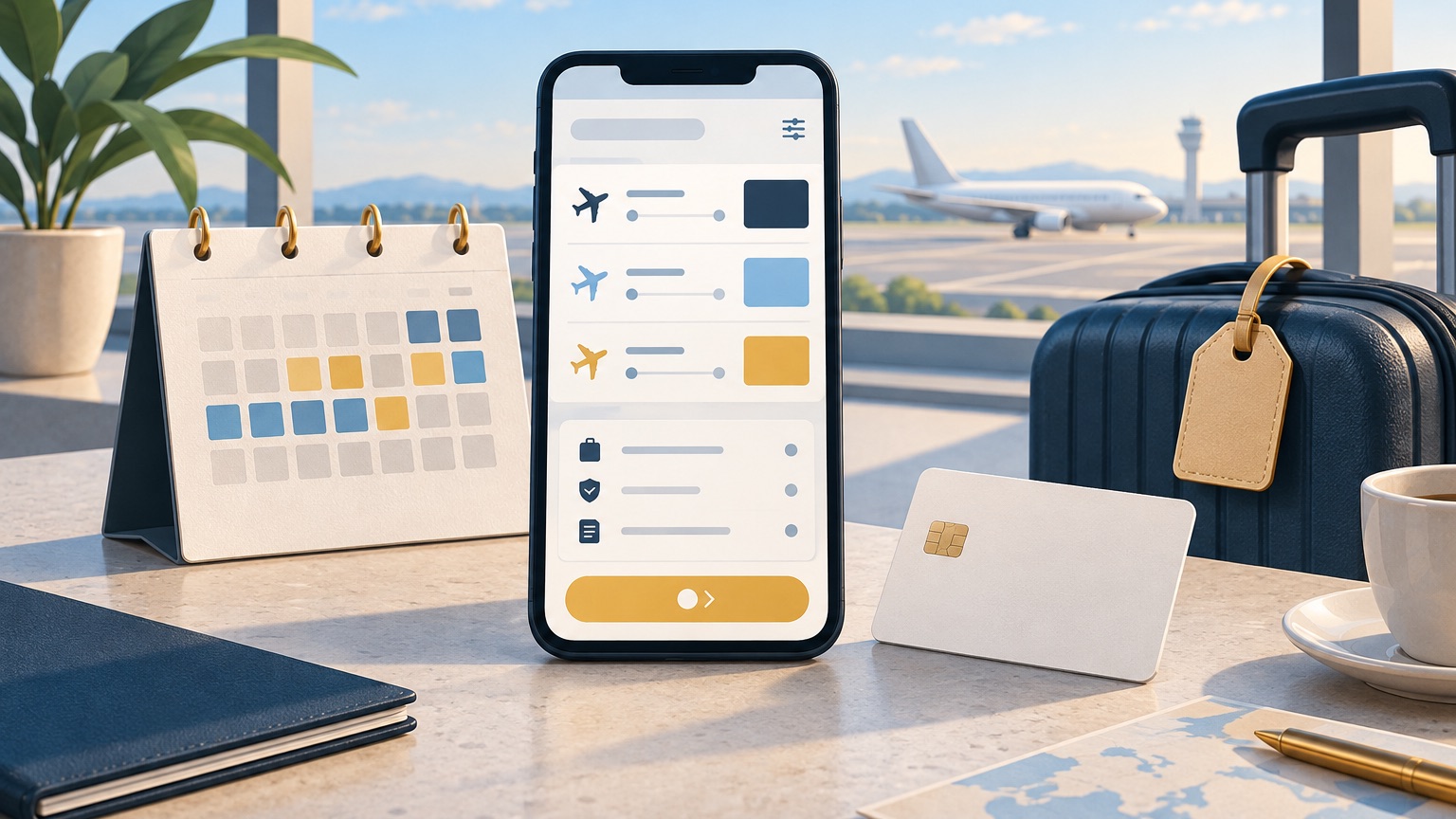 Flight planning tools for comparing booking and fare details before paying